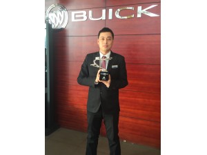 2014年度別克金牌銷售顧問一等獎