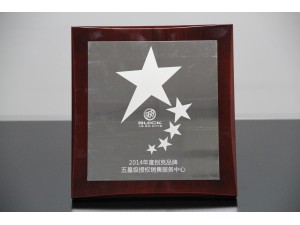2014年度別克銷售五星（牌）